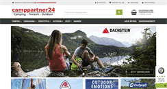 Desktop Screenshot of camppartner24.de